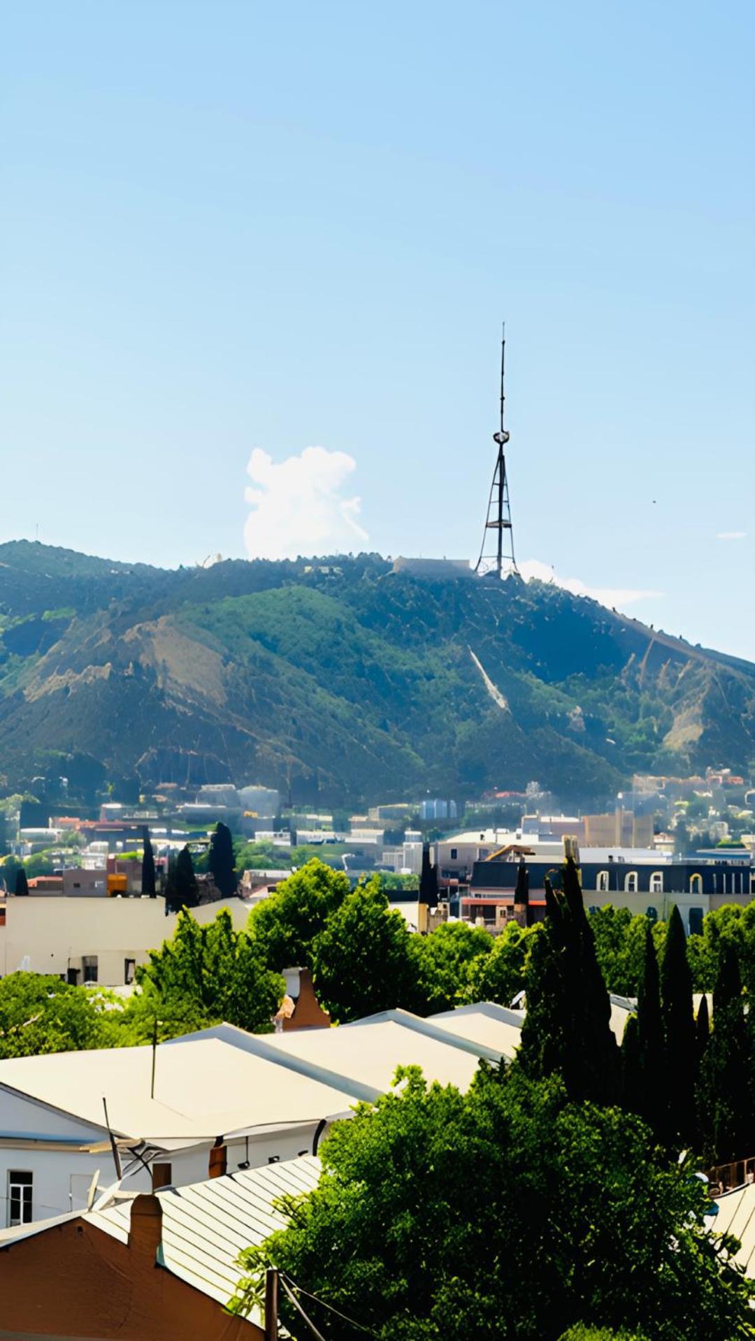 - Amazing View Apartment In Tbilisi - Екстериор снимка